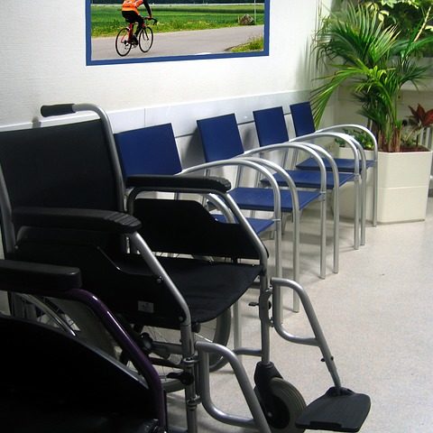 Chairs inside a clinic