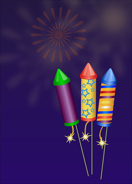 Fireworks rocket